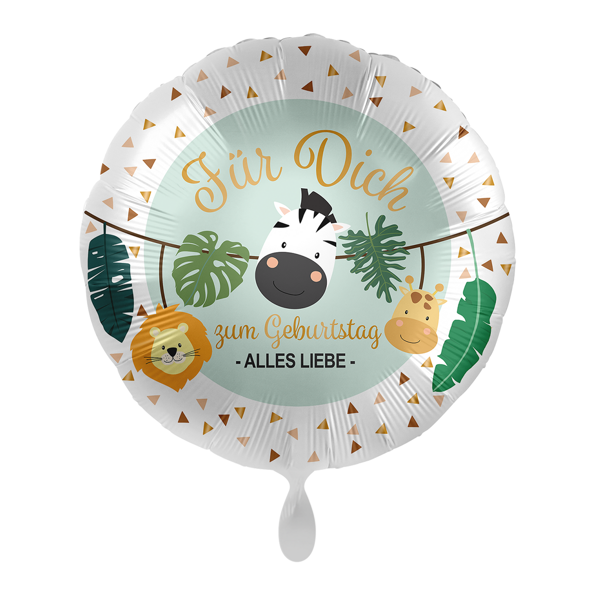 1 Ballon - Jungle Friends - Für Dich