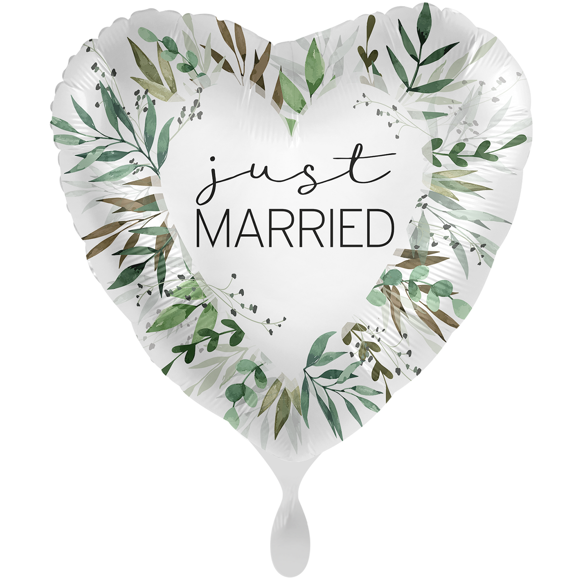 1 Balloon XXL - Natural Greenery Wedding - ENG