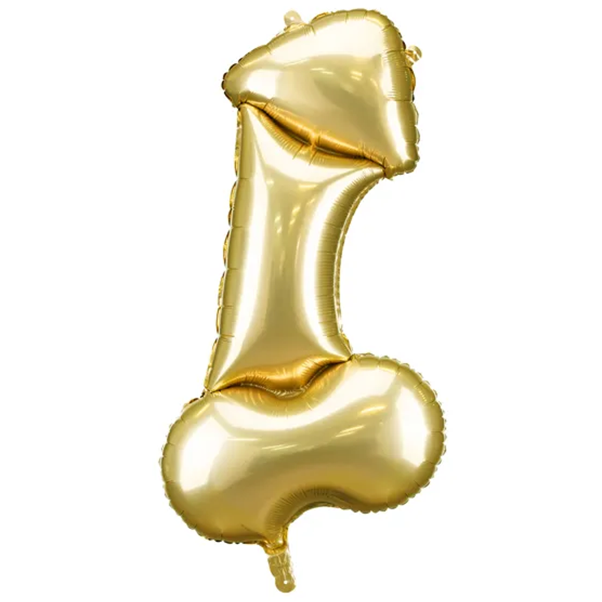 1 Ballon XXL - Golden Penis