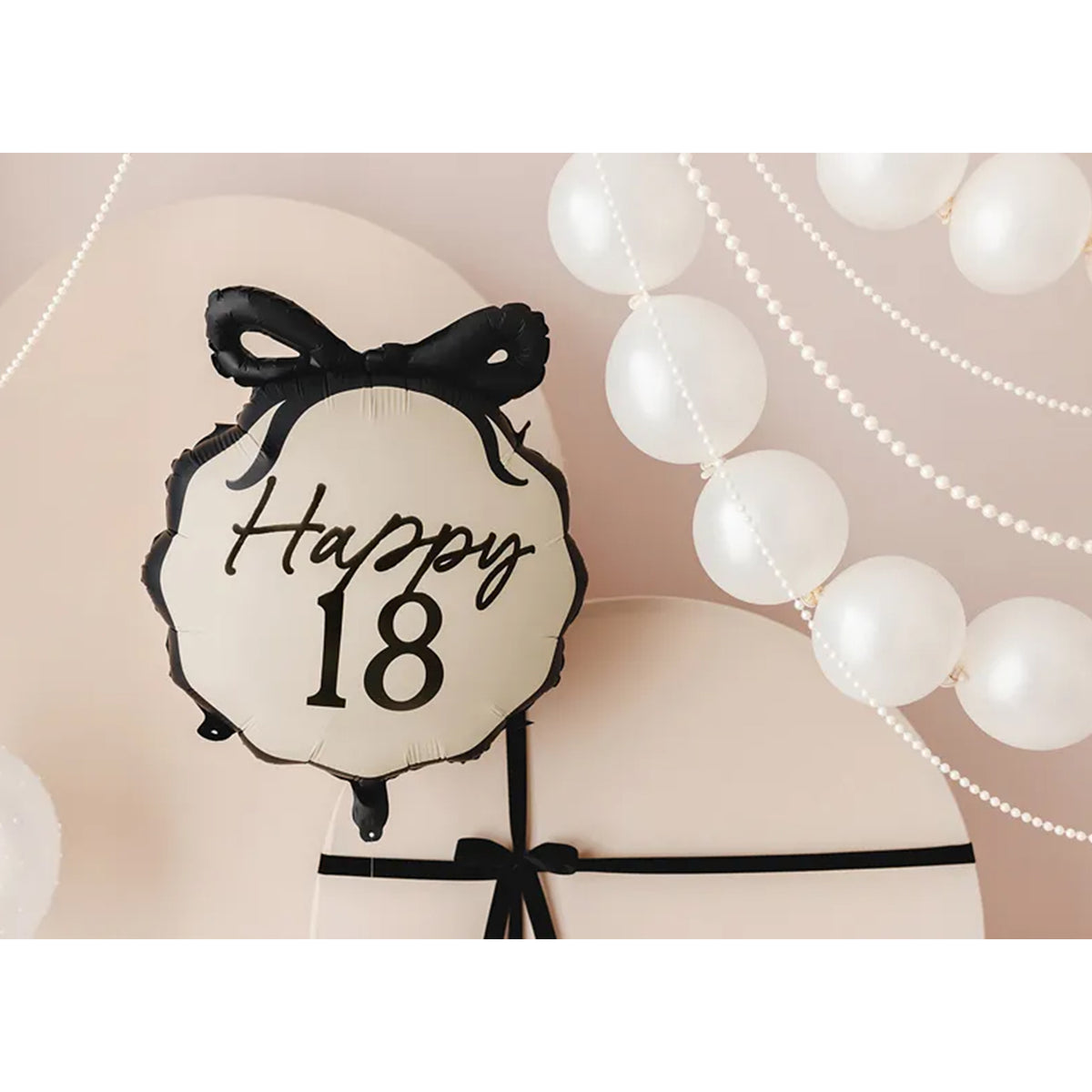 1 Ballon - Birthday Schleife 18