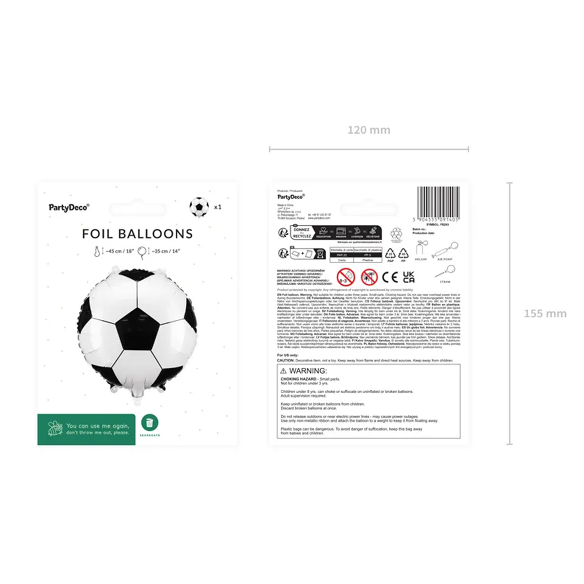 1 Ballon - Fußball
