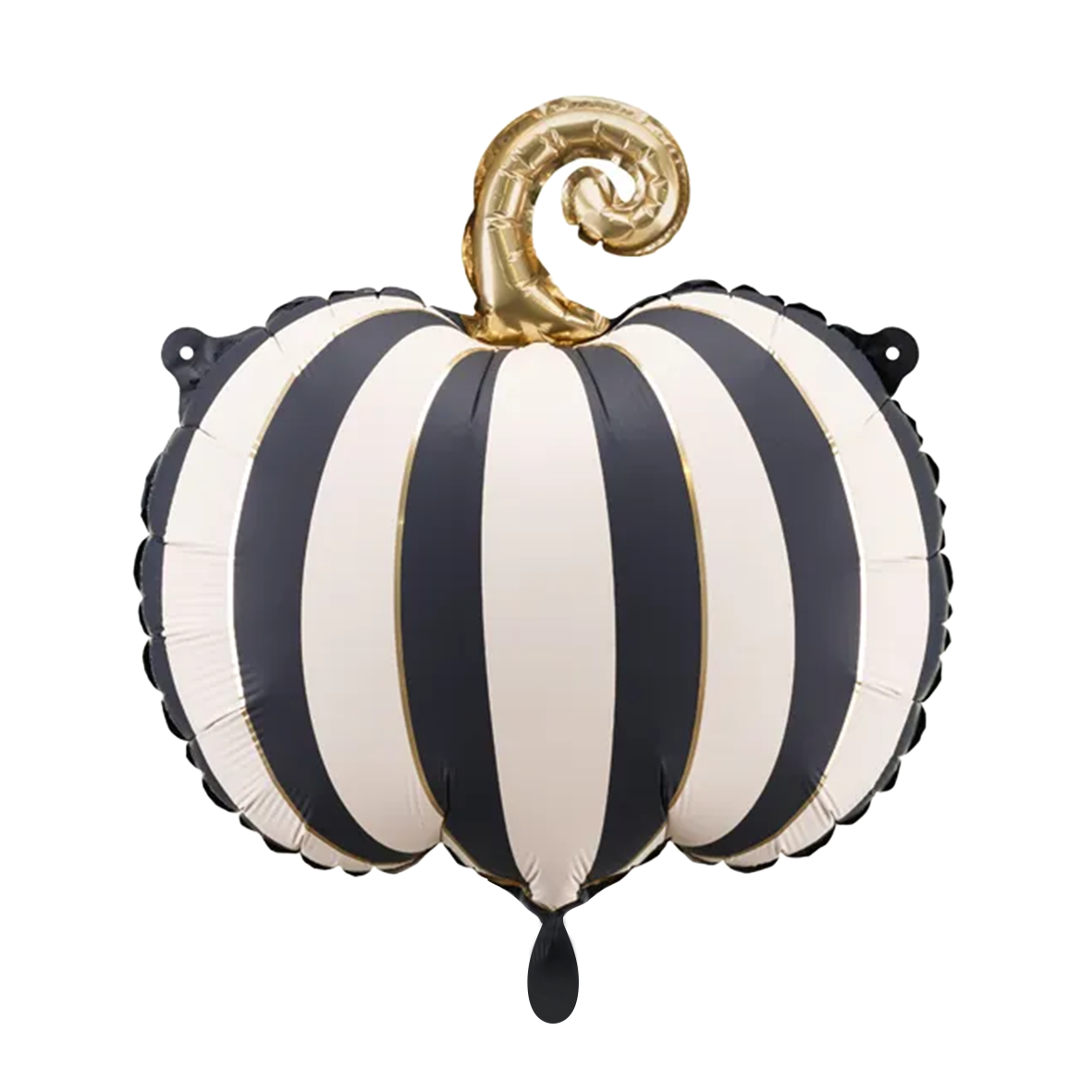 1 Ballon - Striped Pumpkin