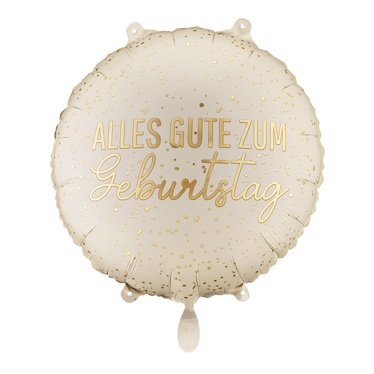 1 Ballon - Alles Gute Zum Geburtstag - Creme
