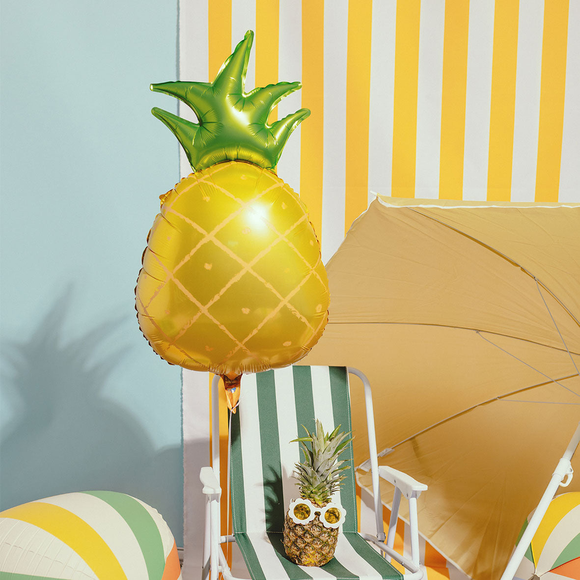 1 Ballon XXL - Ananas