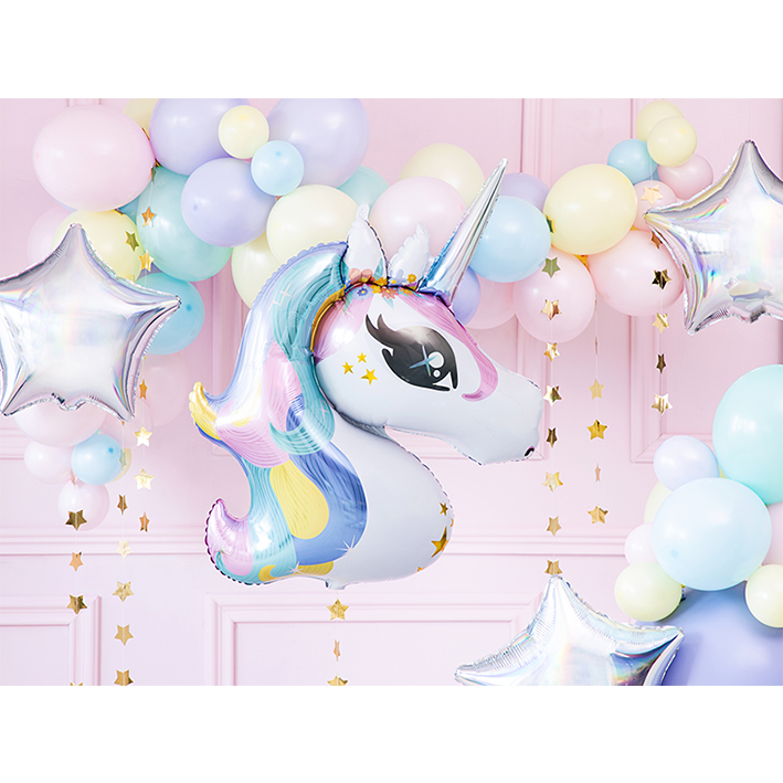 1 Ballon XXL - Pastel Unicorn