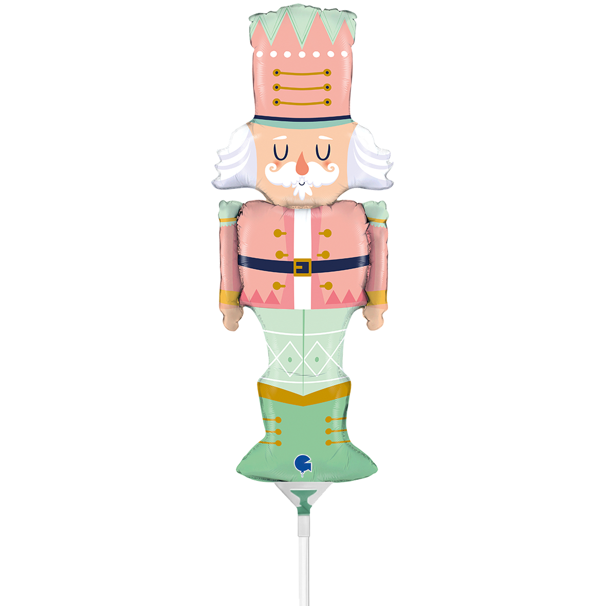 10 Miniballoons Airfilled - Pastel Nutcracker (Unverpackt)
