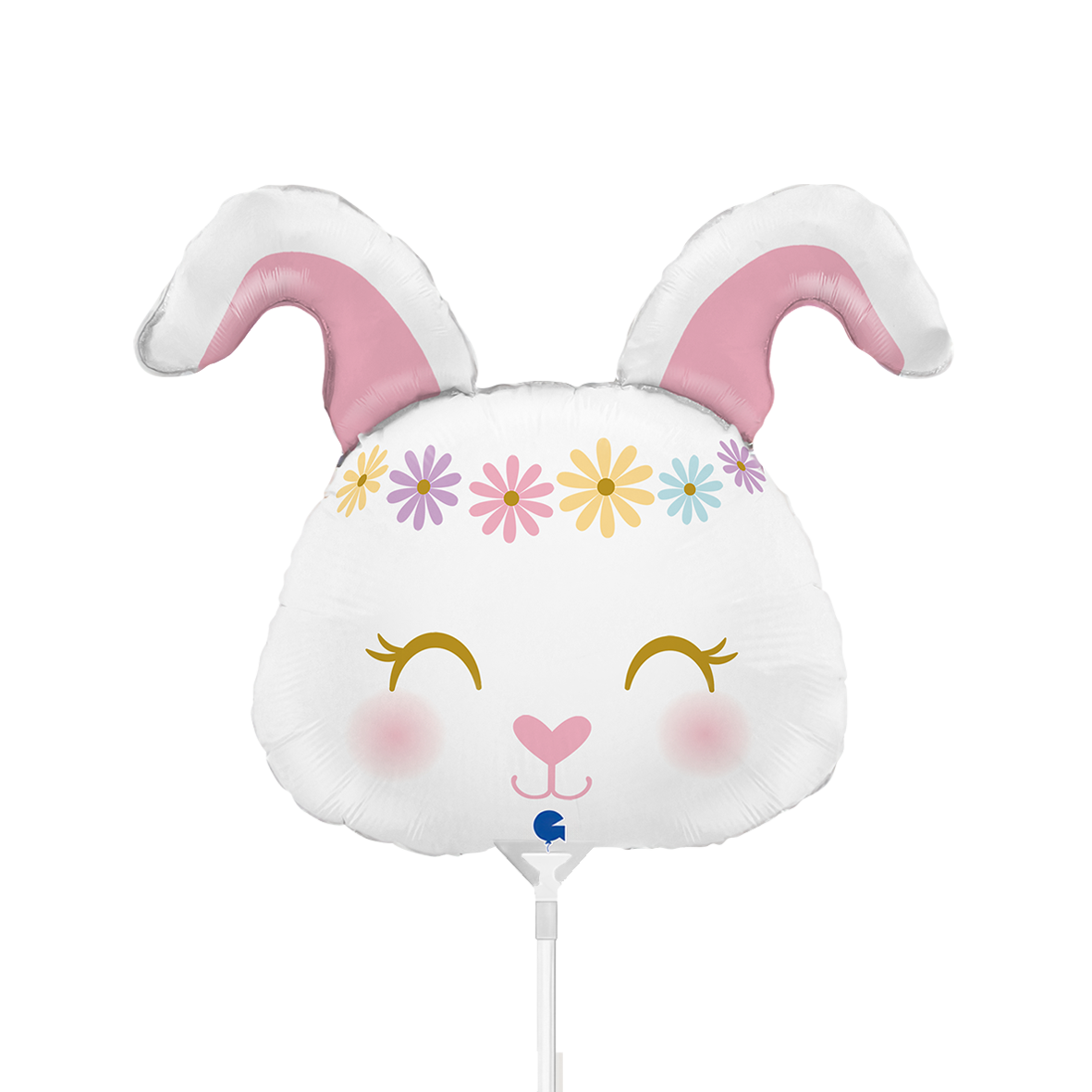 10 Miniballoons Airfilled - Hippie Bunny (Unverpackt)