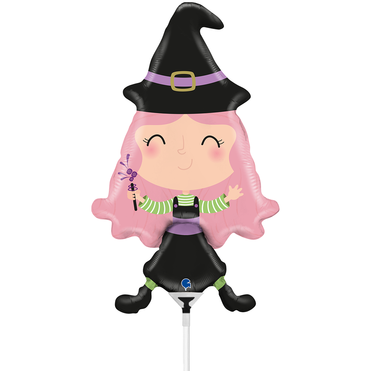 10 Miniballoons Airfilled - Lovable Witch (Unverpackt)