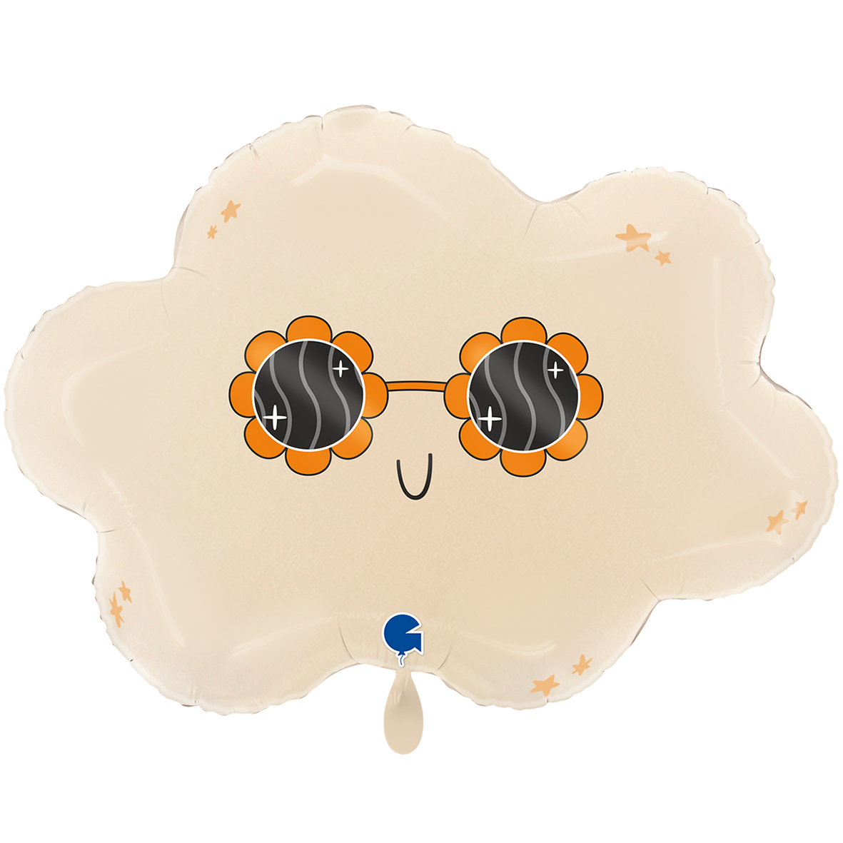 1 Balloon XXL - Groovy Cloud