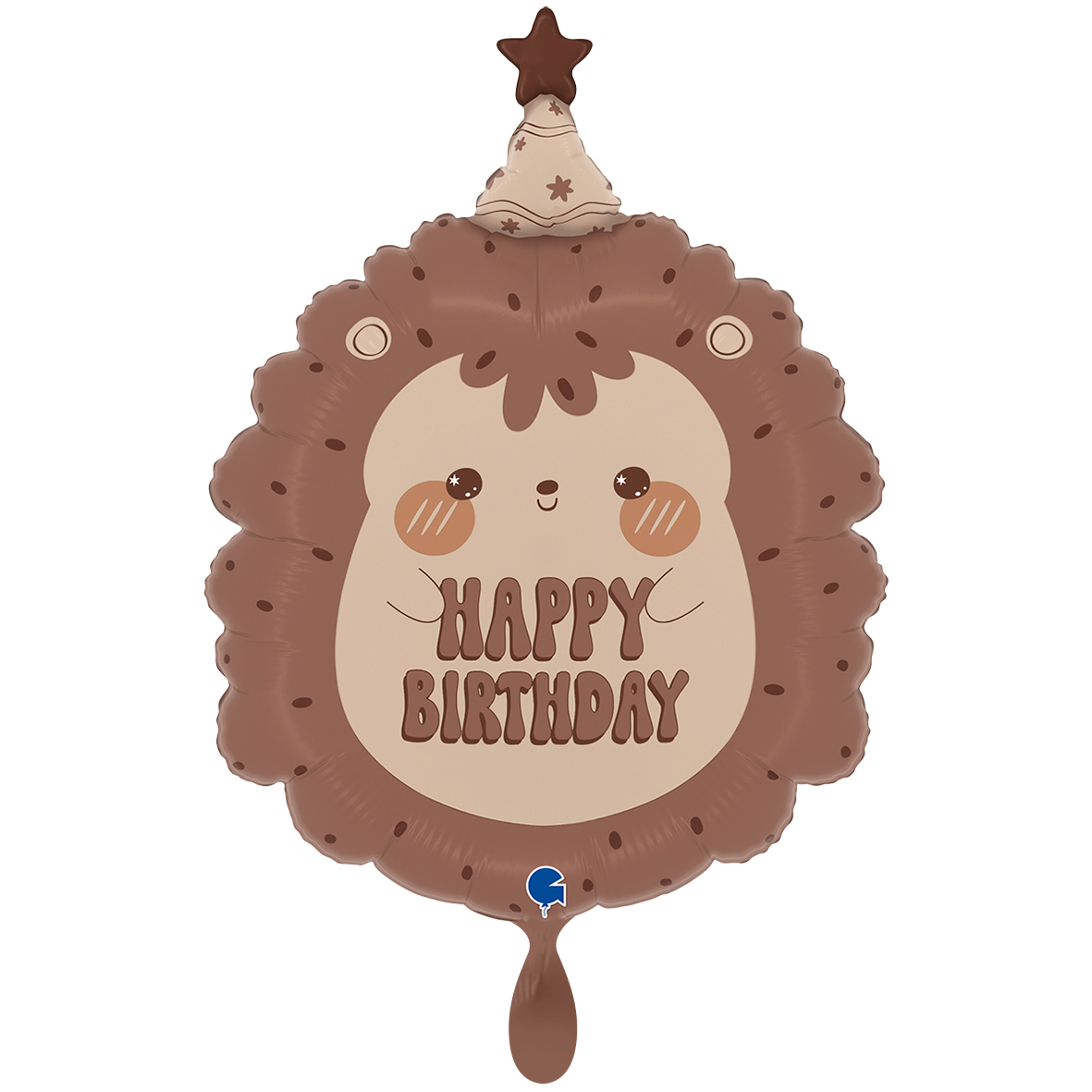 1 Balloon XXL - Happy Birthday Hedgehog