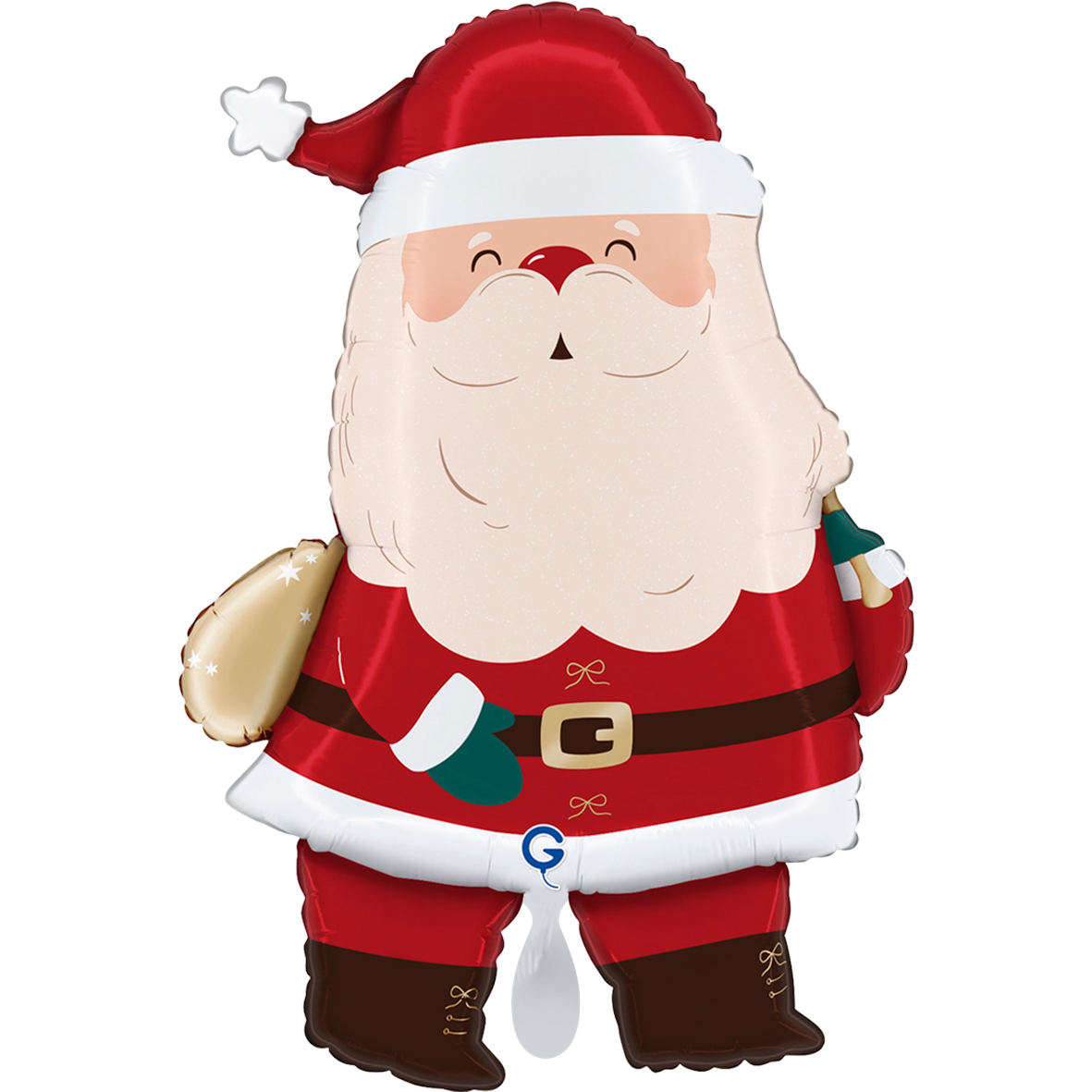 1 Balloon XXL - Santa Claus