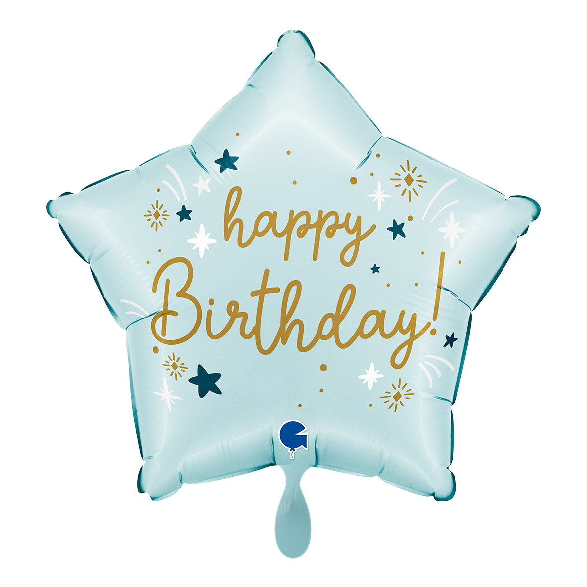 1 Balloon - Blue Birthday