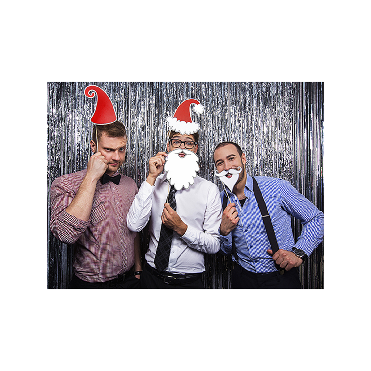 1 Photobooth Set - Christmas