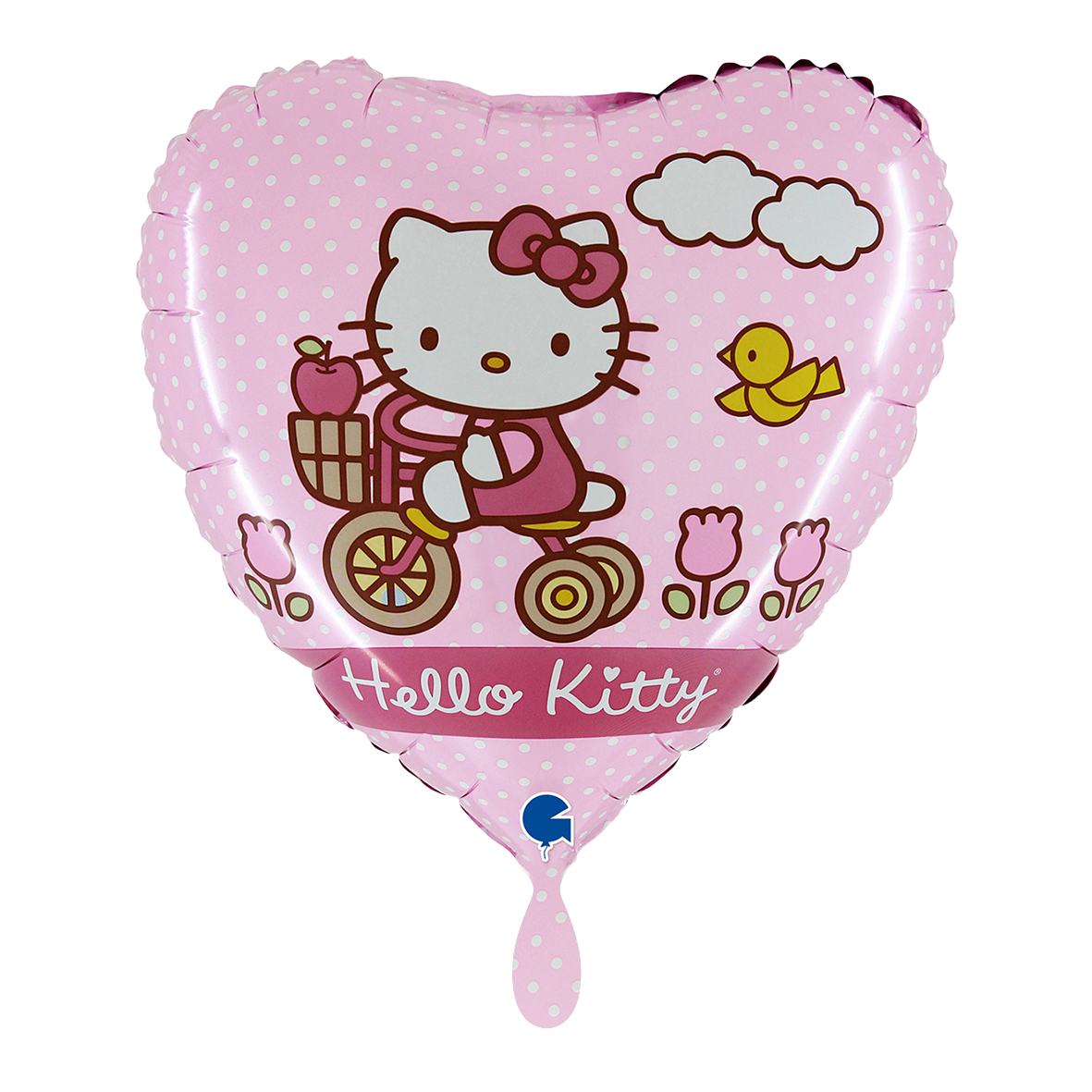 1 Balloon - Hello Kitty Bike