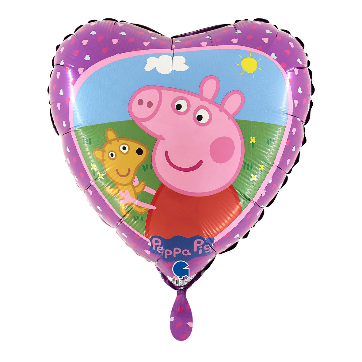 1 Balloon - Peppa Pig e Teddy