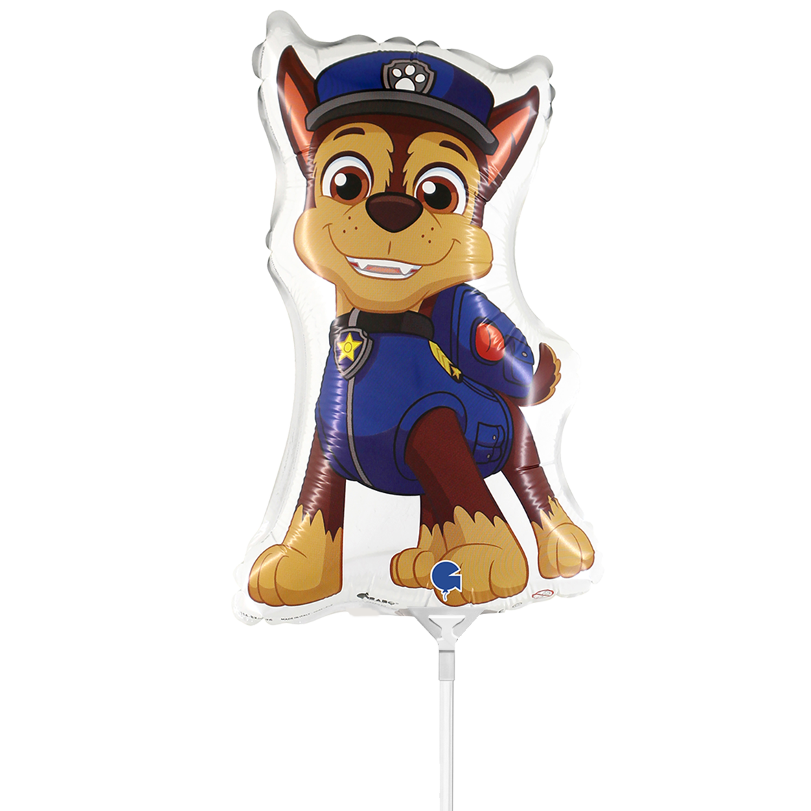 10 Miniballoons Airfilled - Paw Patrol - Chase (Unverpackt)