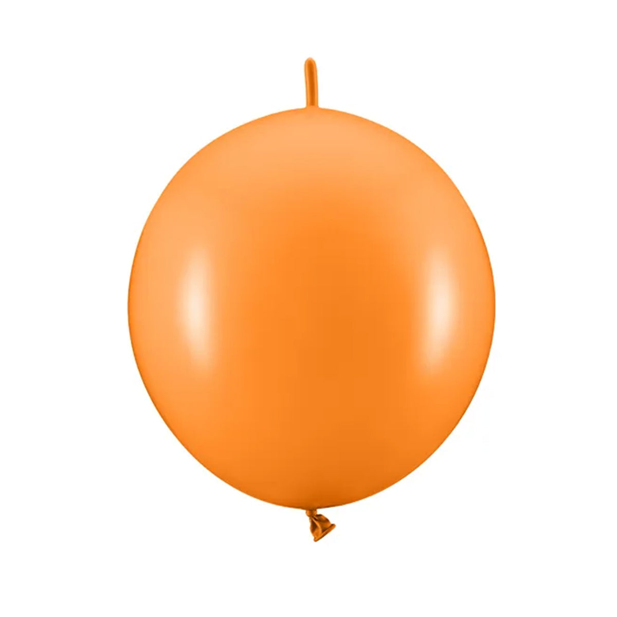 20 Girlandenballons - Ø 28cm - Pastel Mandarin Orange
