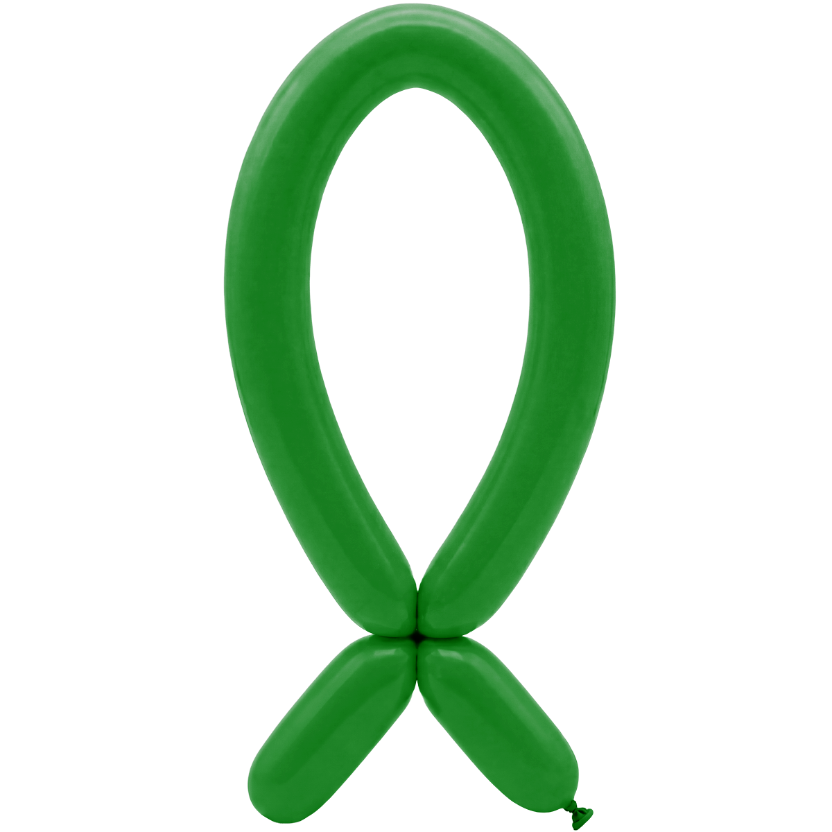 50 Modelling Balloons - Nozzle up - 5x152cm - Shamrock Green