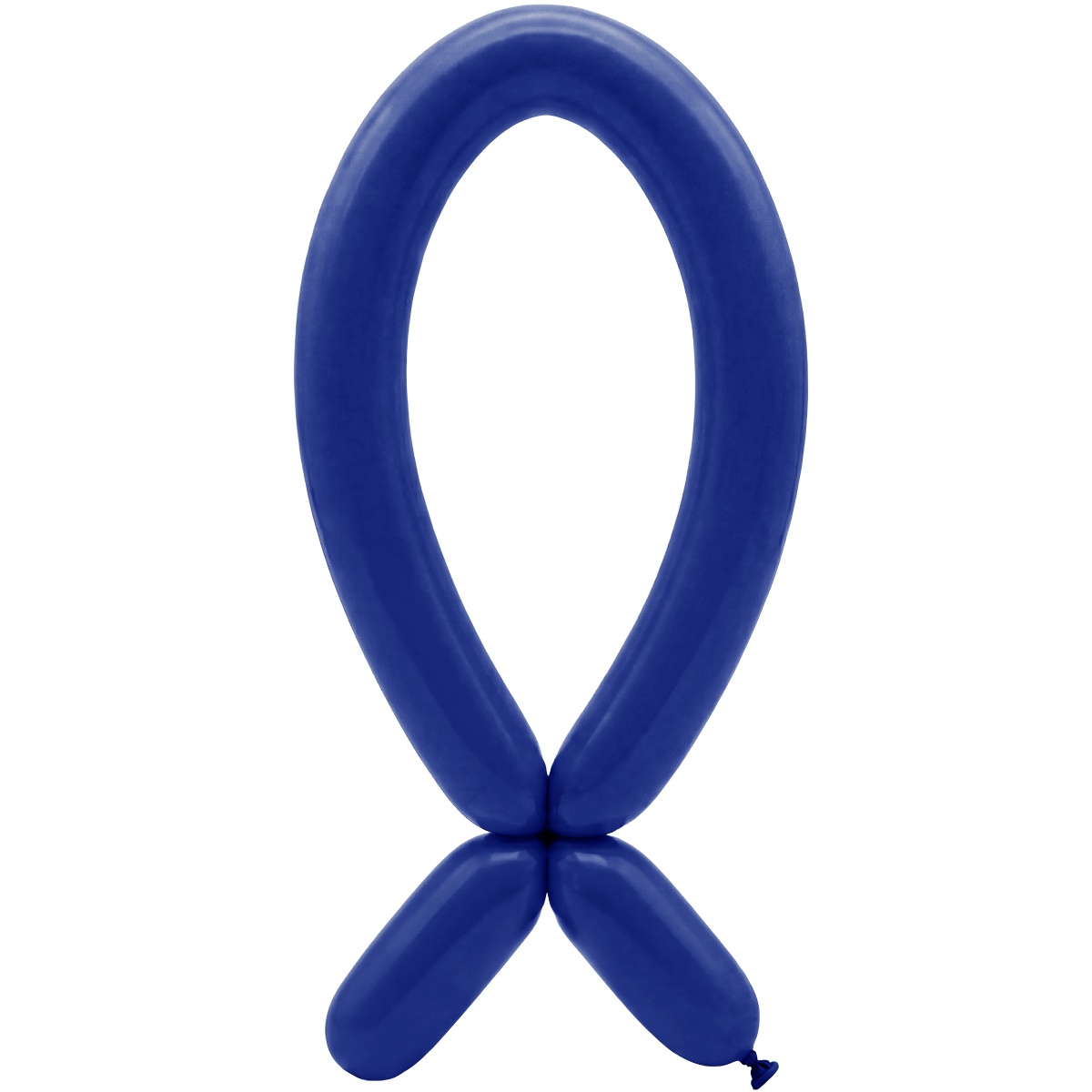 50 Modelling Balloons - Nozzle up - 5x152cm - Royal Blue