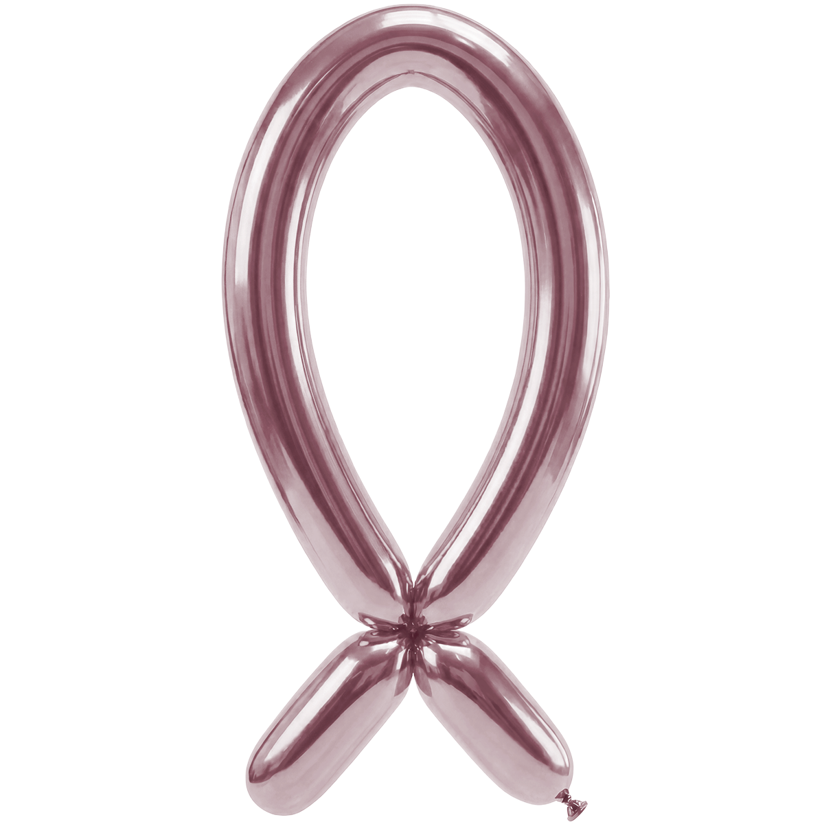 50 Modelling Balloons - Nozzle up - 5x152cm - Silk Pink Blossom
