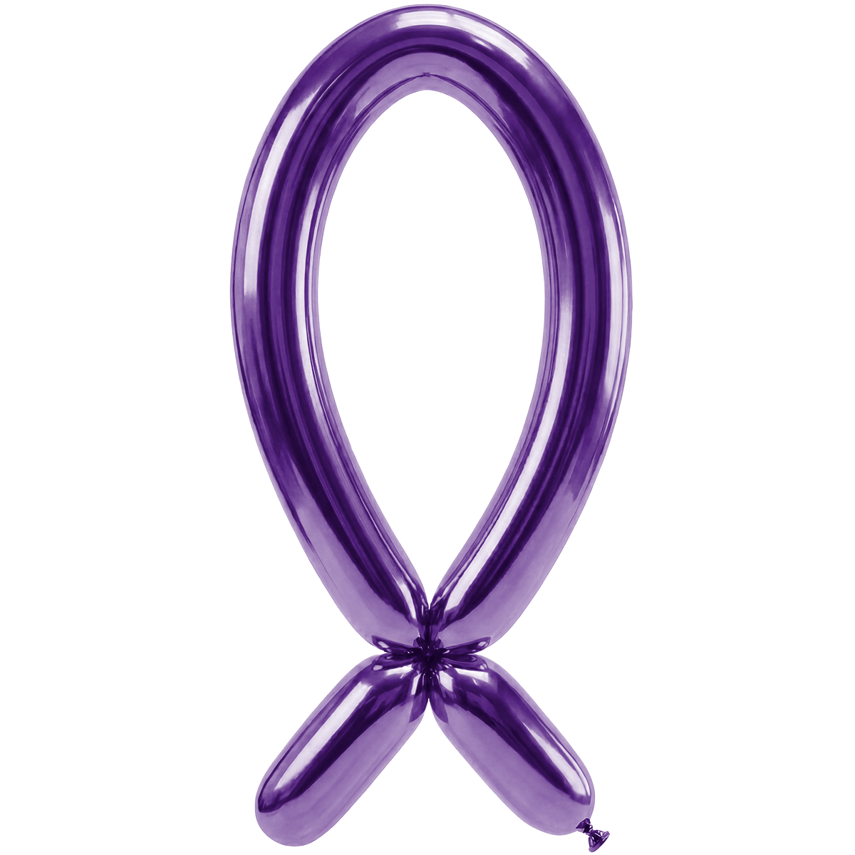 50 Modelling Balloons - Nozzle up - 5x152cm - Reflex Violet
