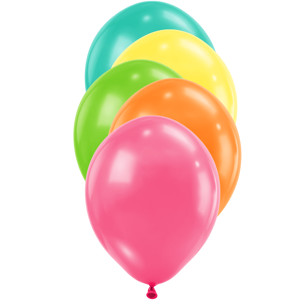 50 Luftballons - Ø30 cm - Tropical Assorted