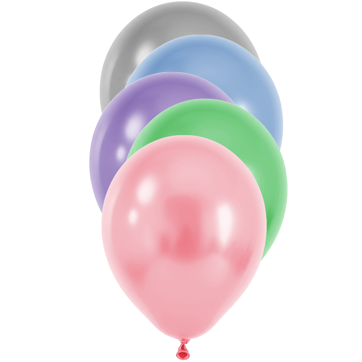 50 Luftballons - Ø30 cm - Pearl Assorted