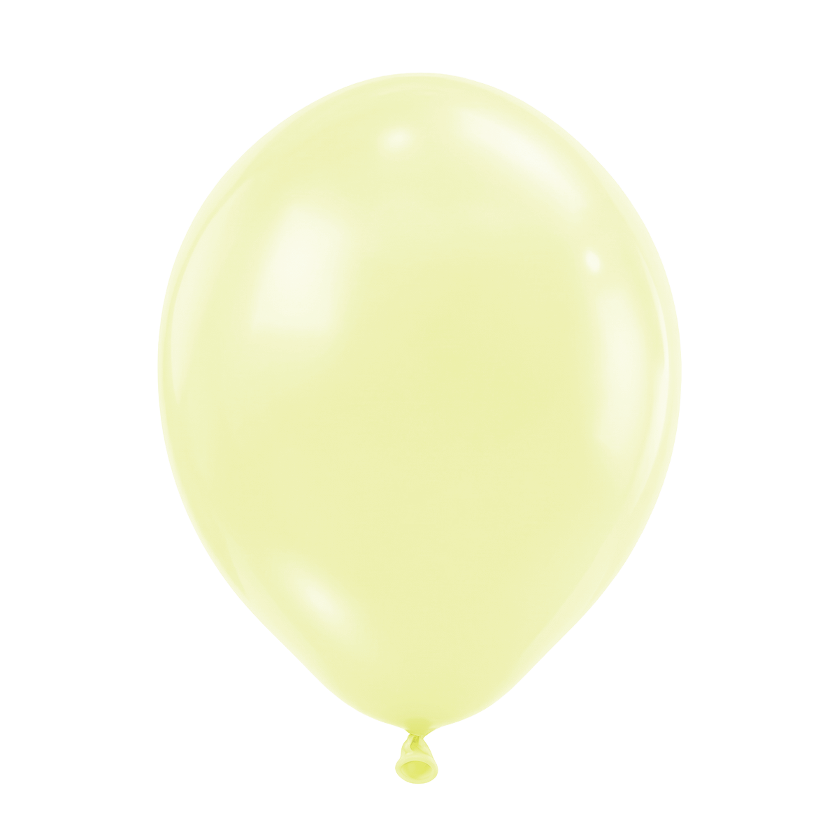 50 Luftballons - Ø30 cm - Pastel Matte Yellow