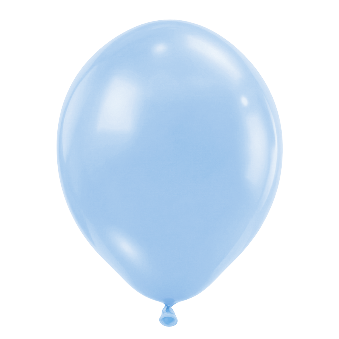 25 Luftballons - Ø46 cm - Pastel Matte Blue