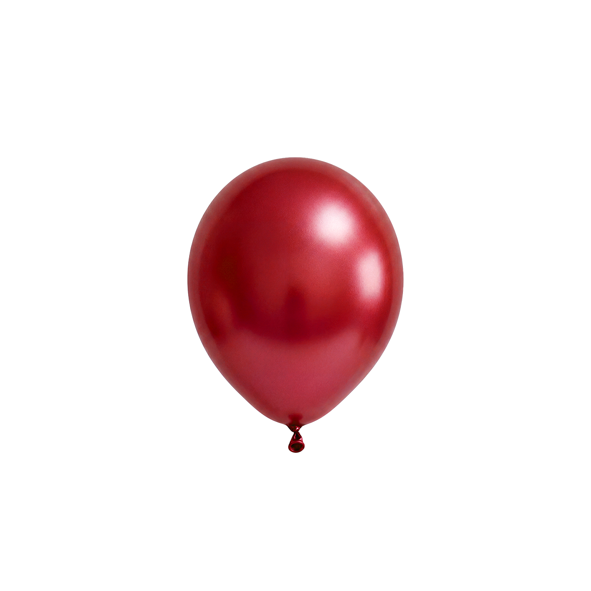 50 Luftballons - Ø12 cm - Metallic Red