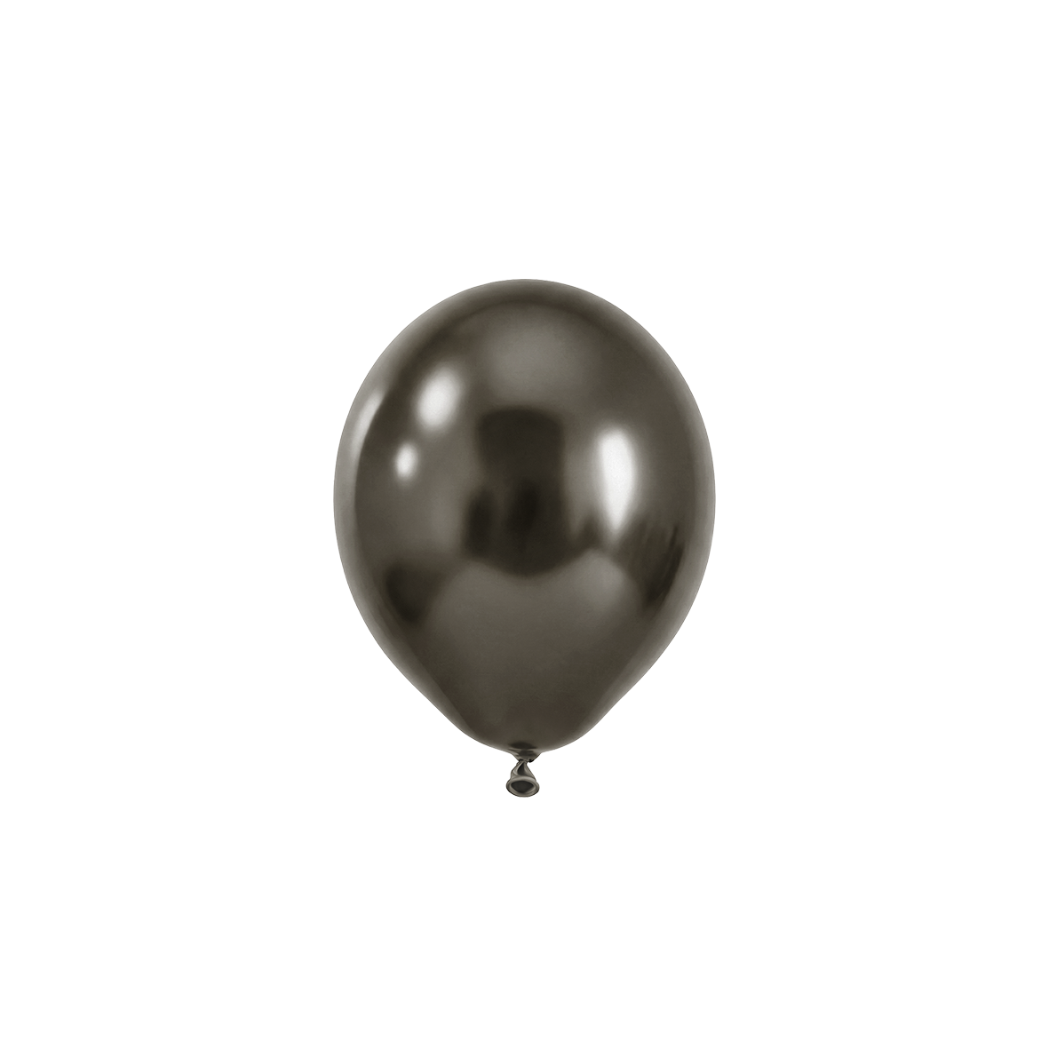 50 Luftballons - Ø12 cm - Silk Midnight Grey