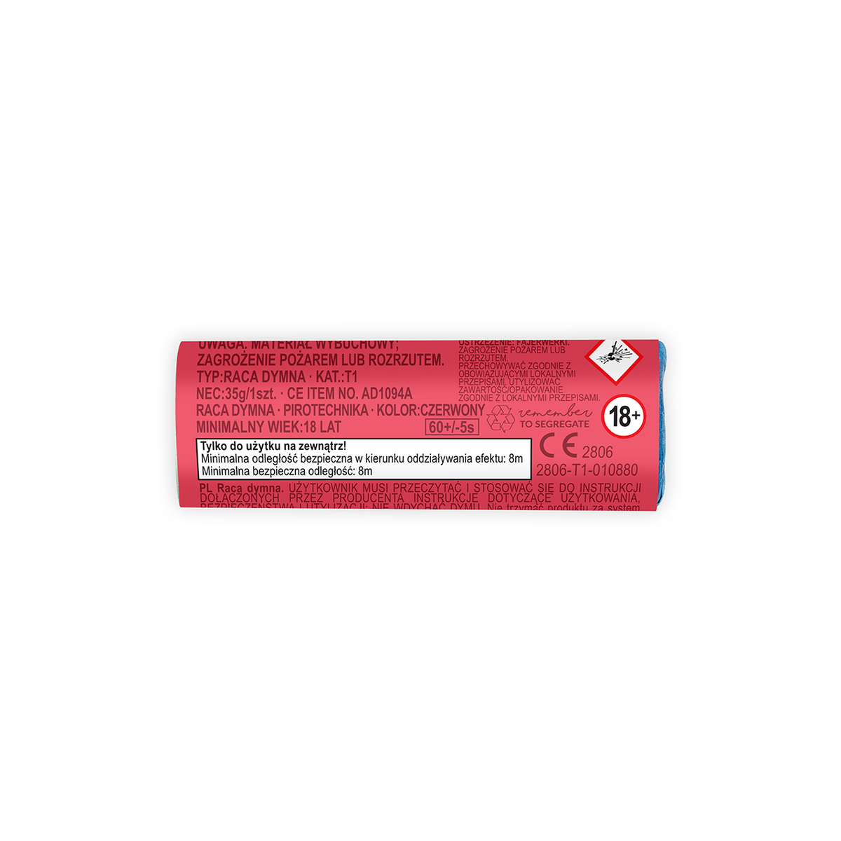 5 Rauchbombe - Rot