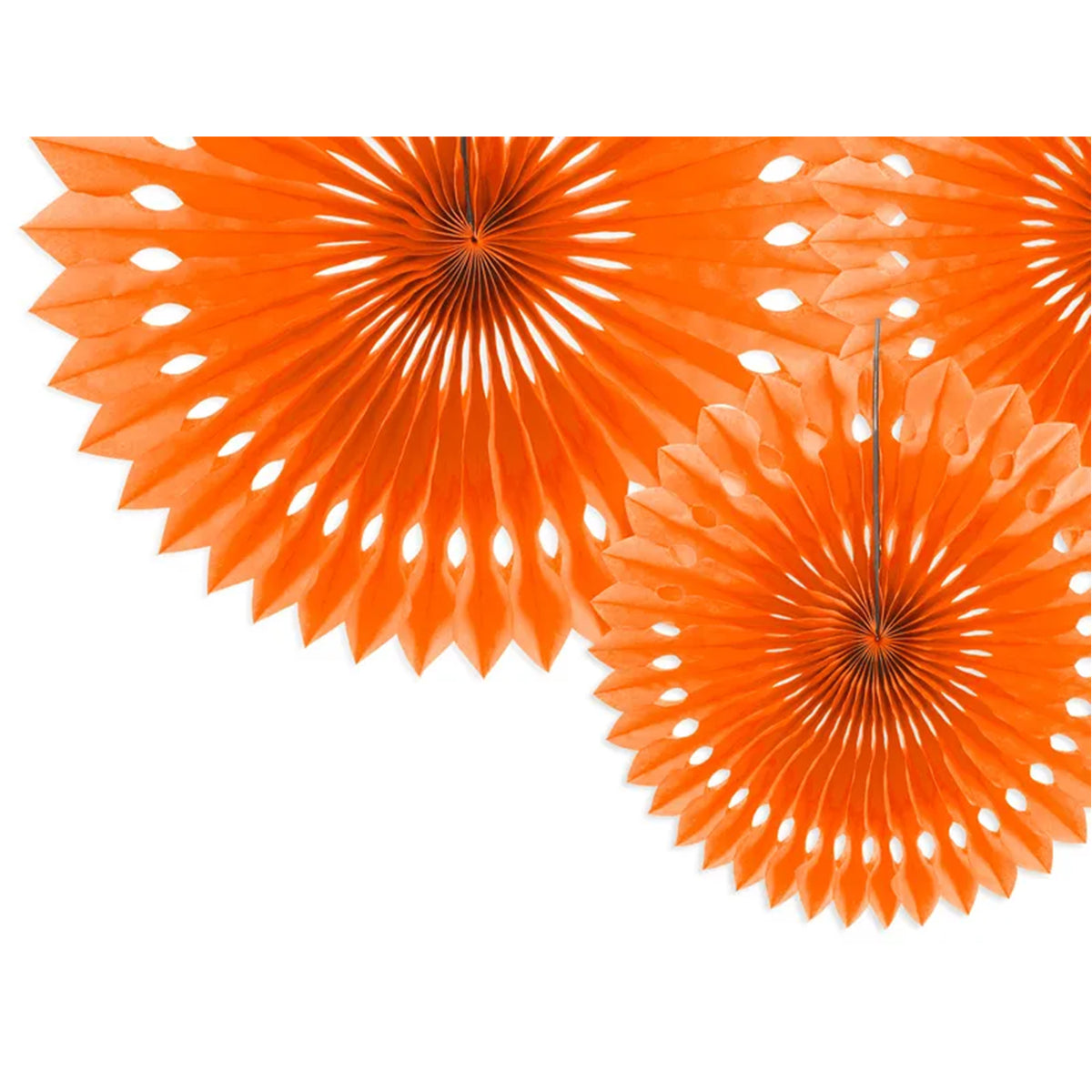 3 Dekorosetten - Orange