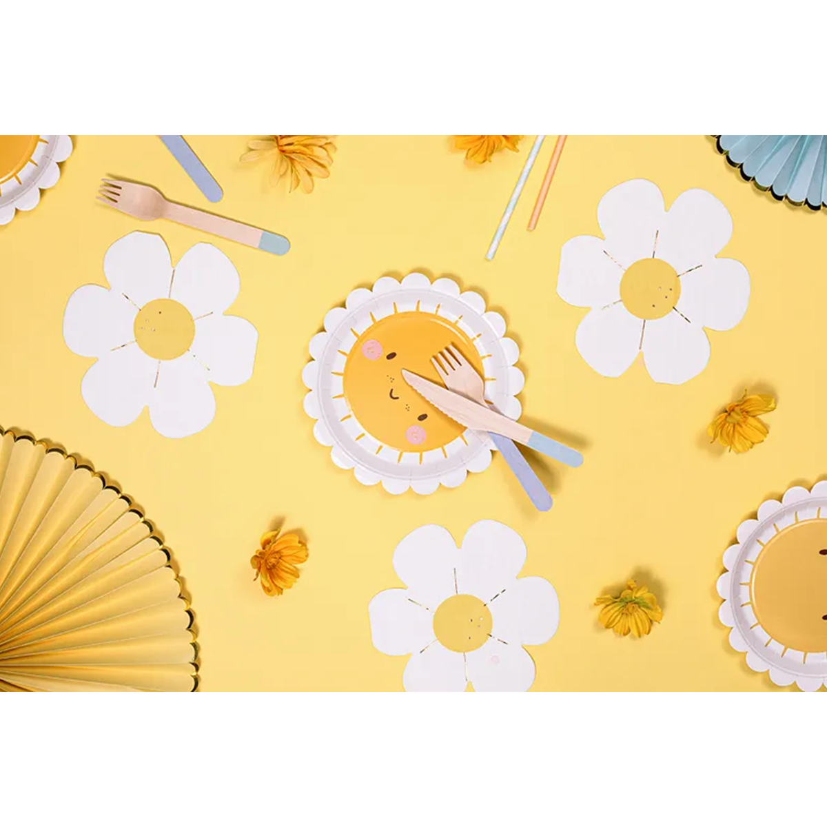12 Servietten Trend - 16cm - Daisy