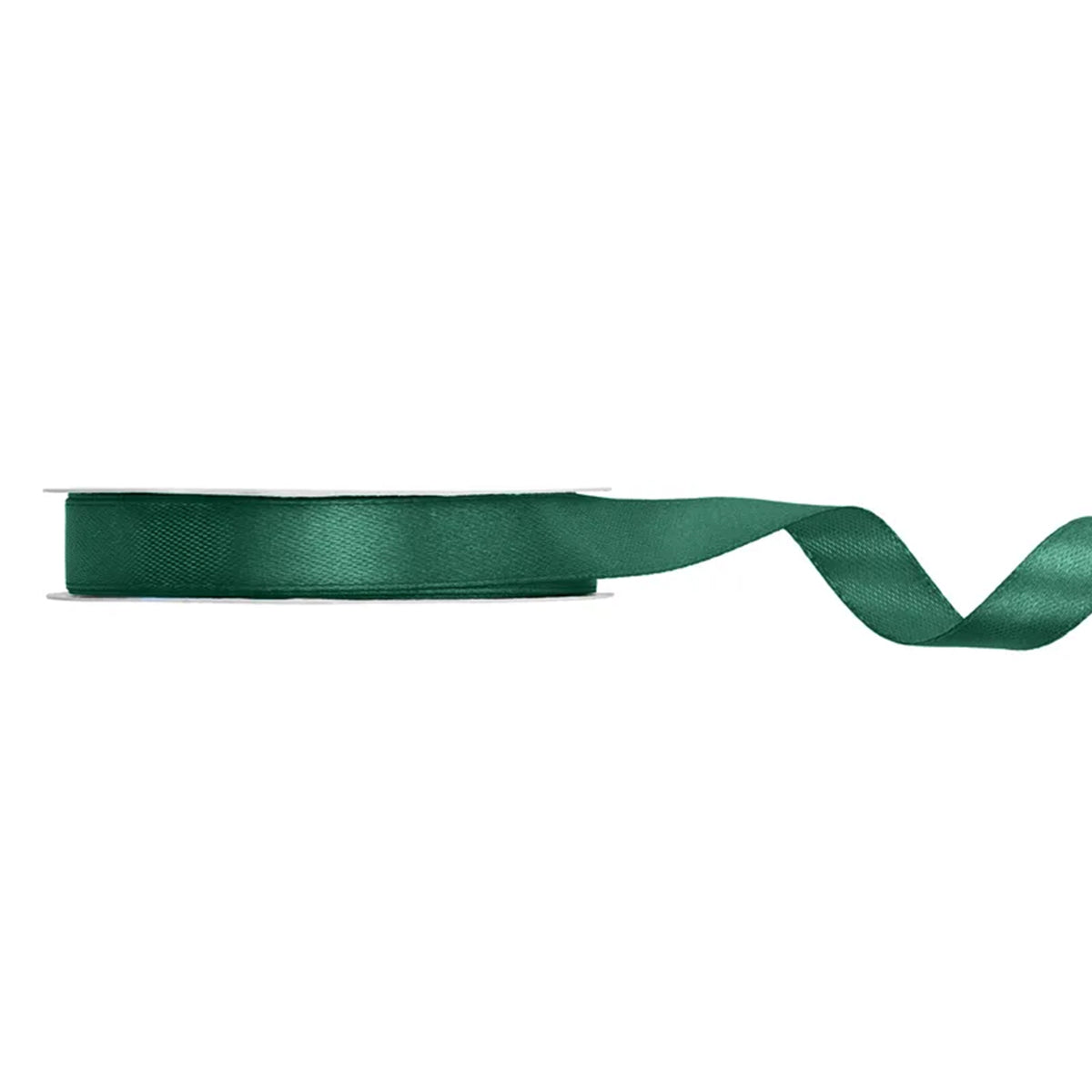 1 Ballonband - Satin - Bottle Grün - 12mm
