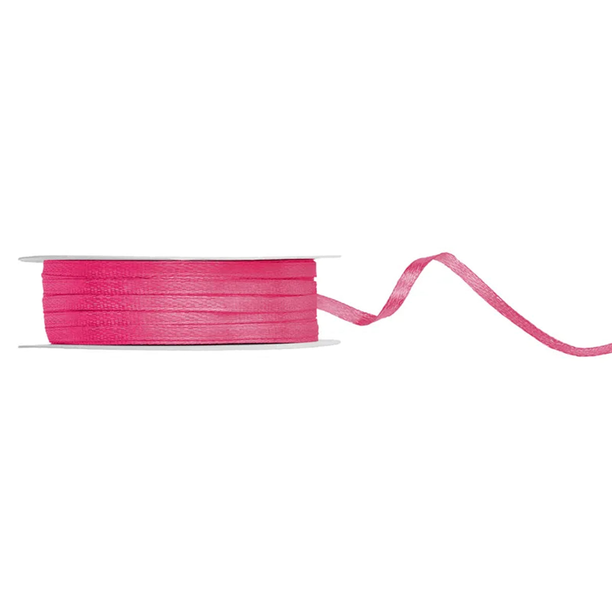 1 Ballonband - Satin - Dunkelrosa - 3mm