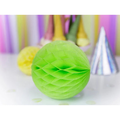 1 Wabenball - Apfelgrün - Ø 10cm