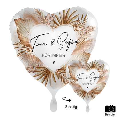 1 Ballon mit Text - Boho Dream