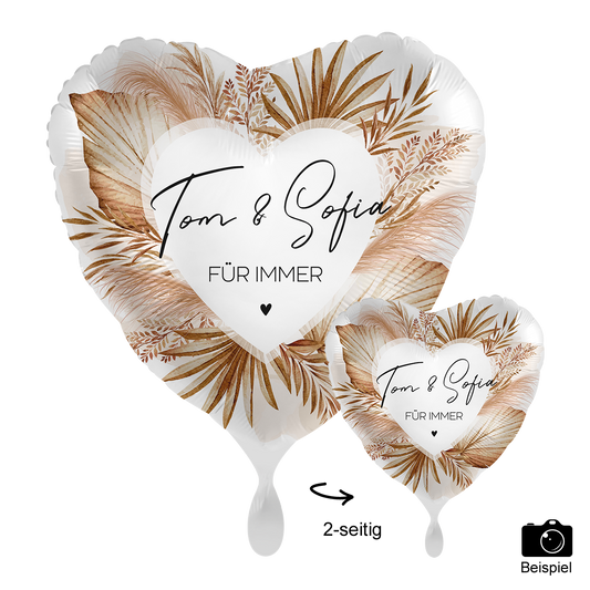 1 Ballon mit Text - Boho Dream