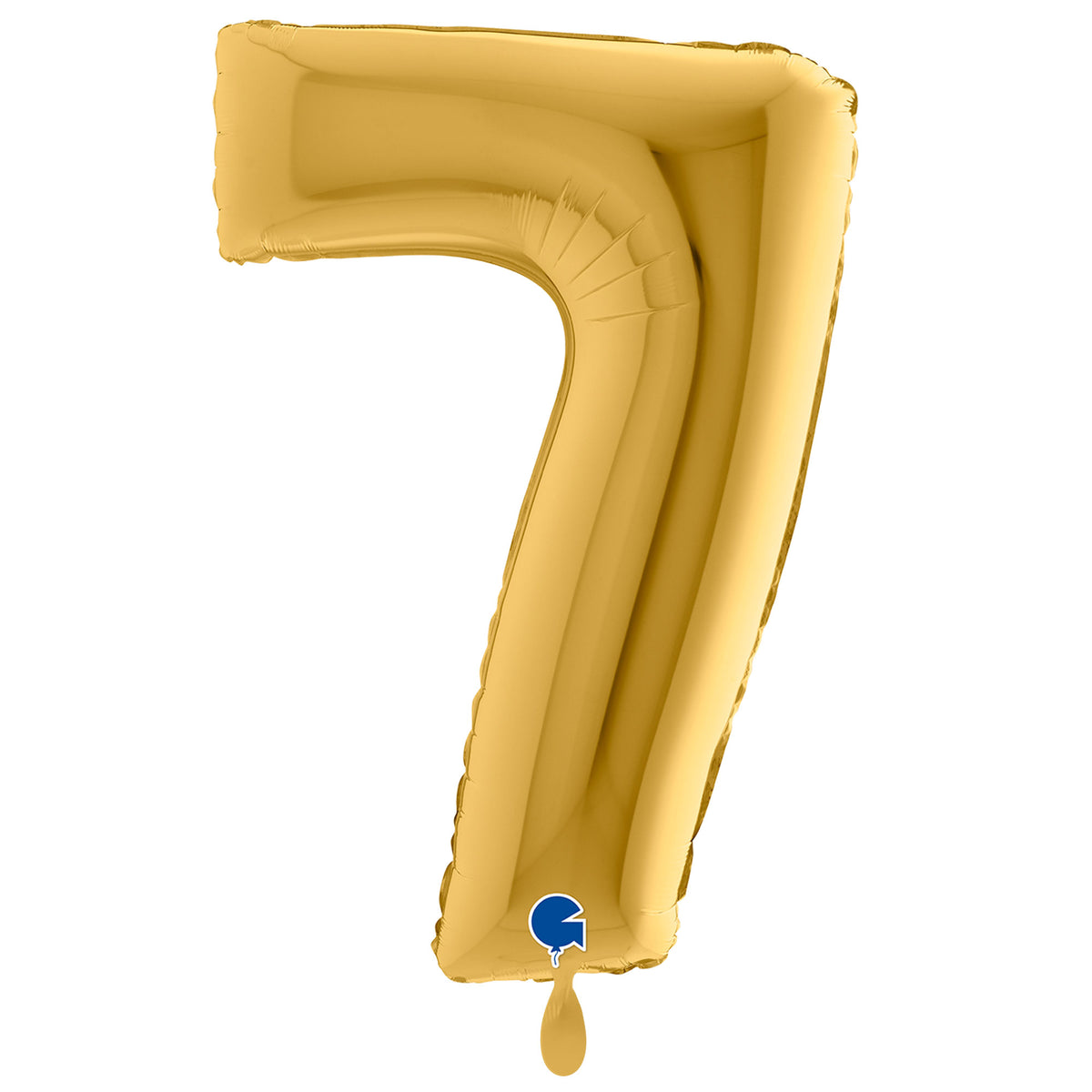 1 Balloon XXL - Number 7 - Gold