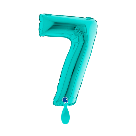 1 Balloon XS - Number 7 - Tiffany