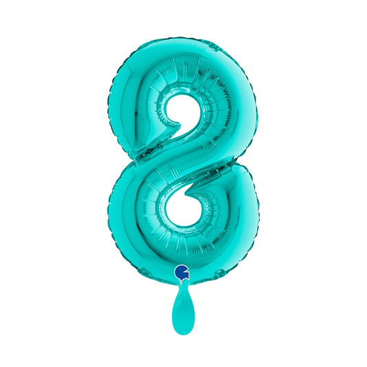 1 Balloon XS - Number 8 - Tiffany