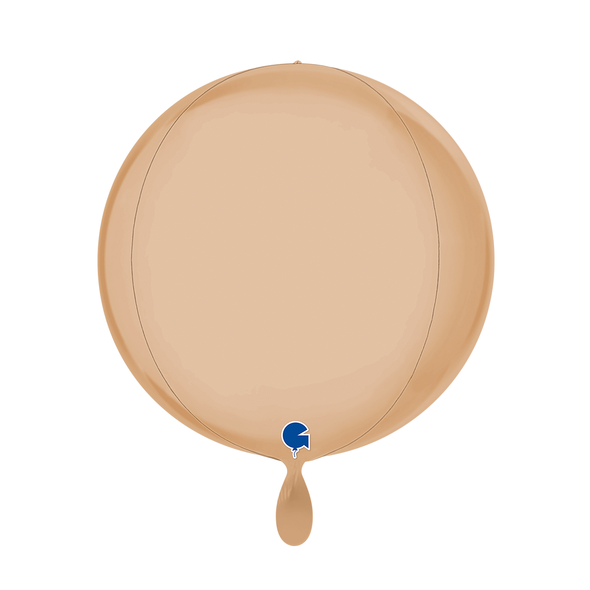 1 Balloon 4D - Globe - Satin Nude
