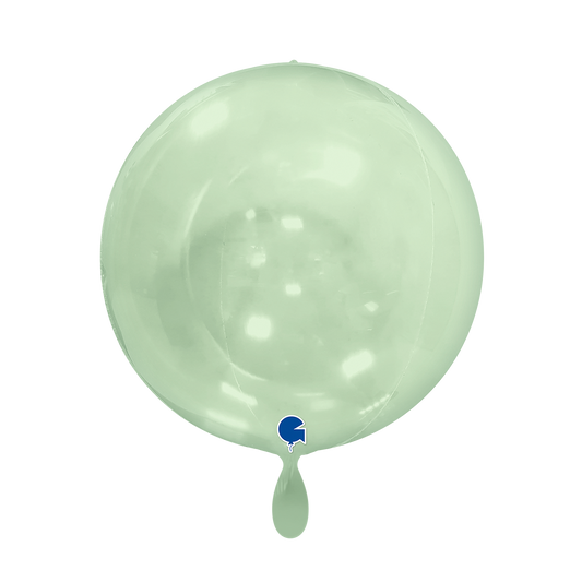 1 Balloon 4D - Globe - Transparent Green