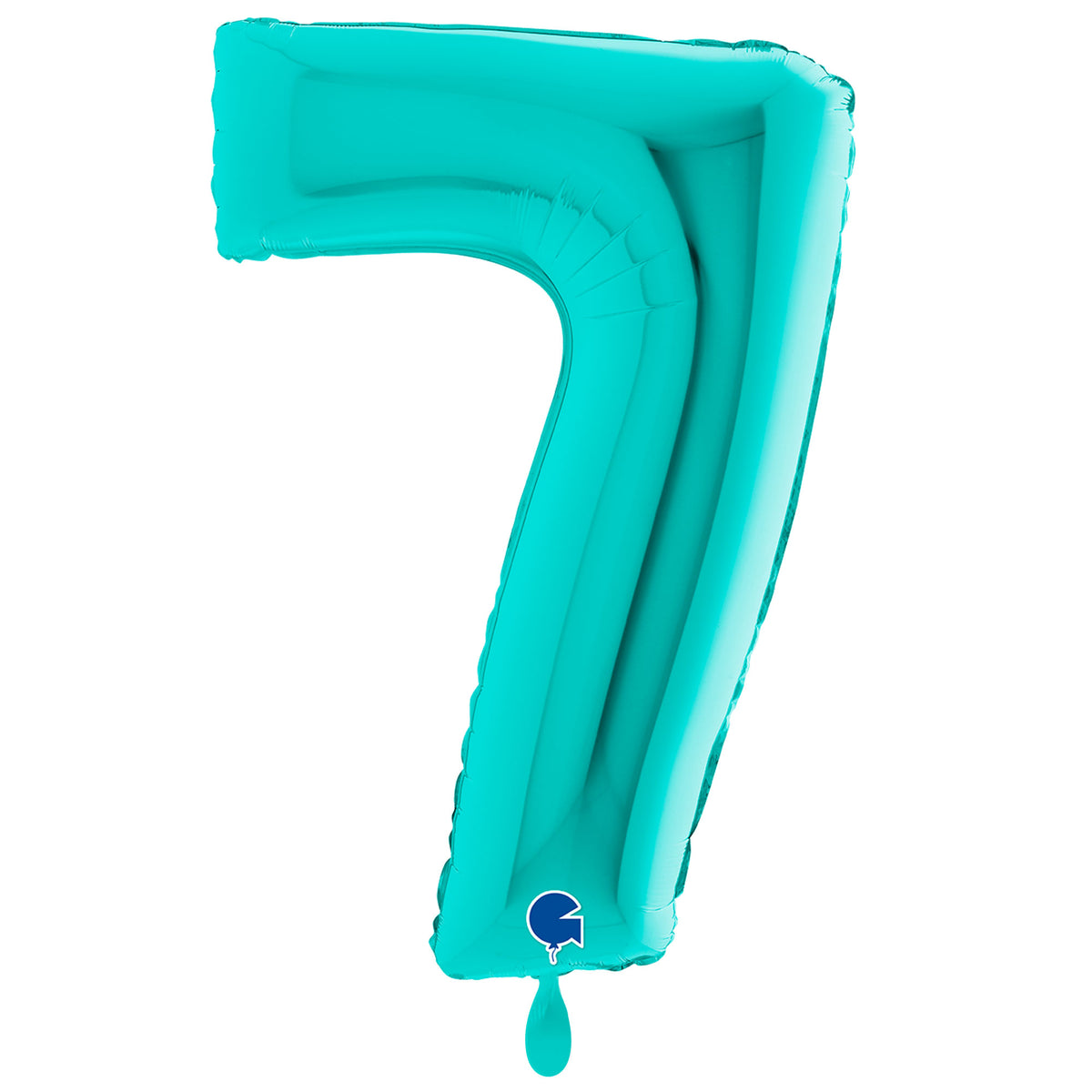 1 Balloon XXL - Number 7 - Tiffany