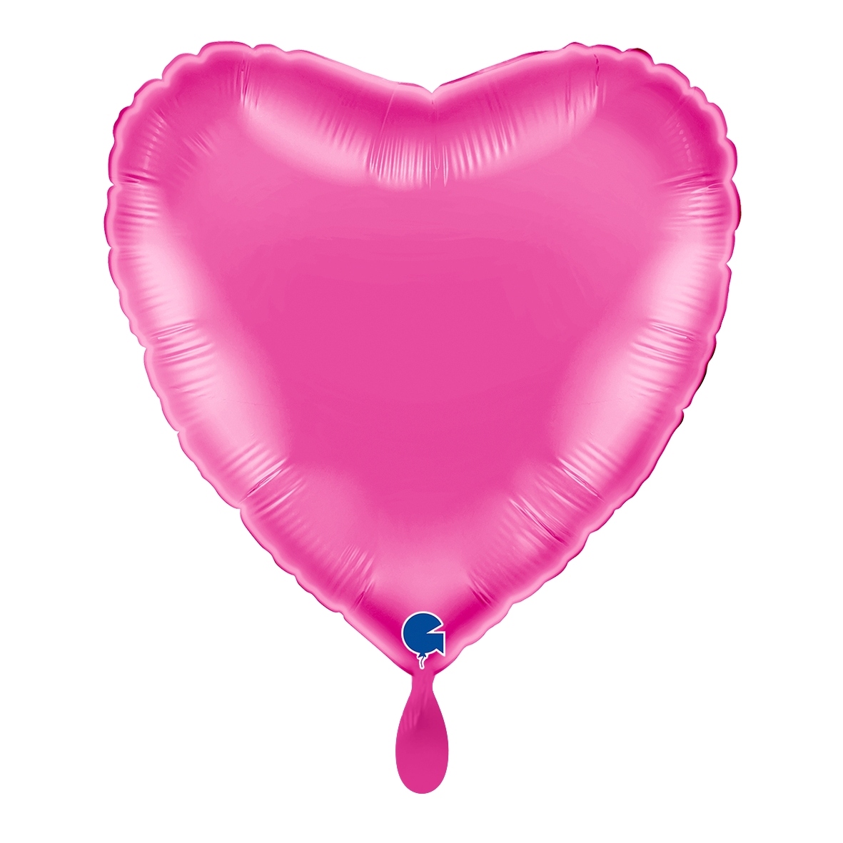 1 Balloon - Heart - Fuxia