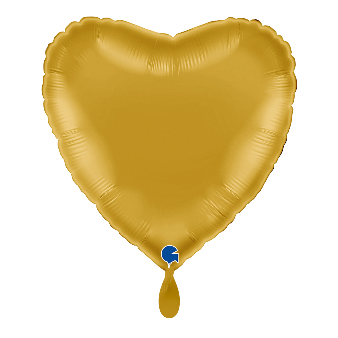 1 Balloon - Heart - Gold