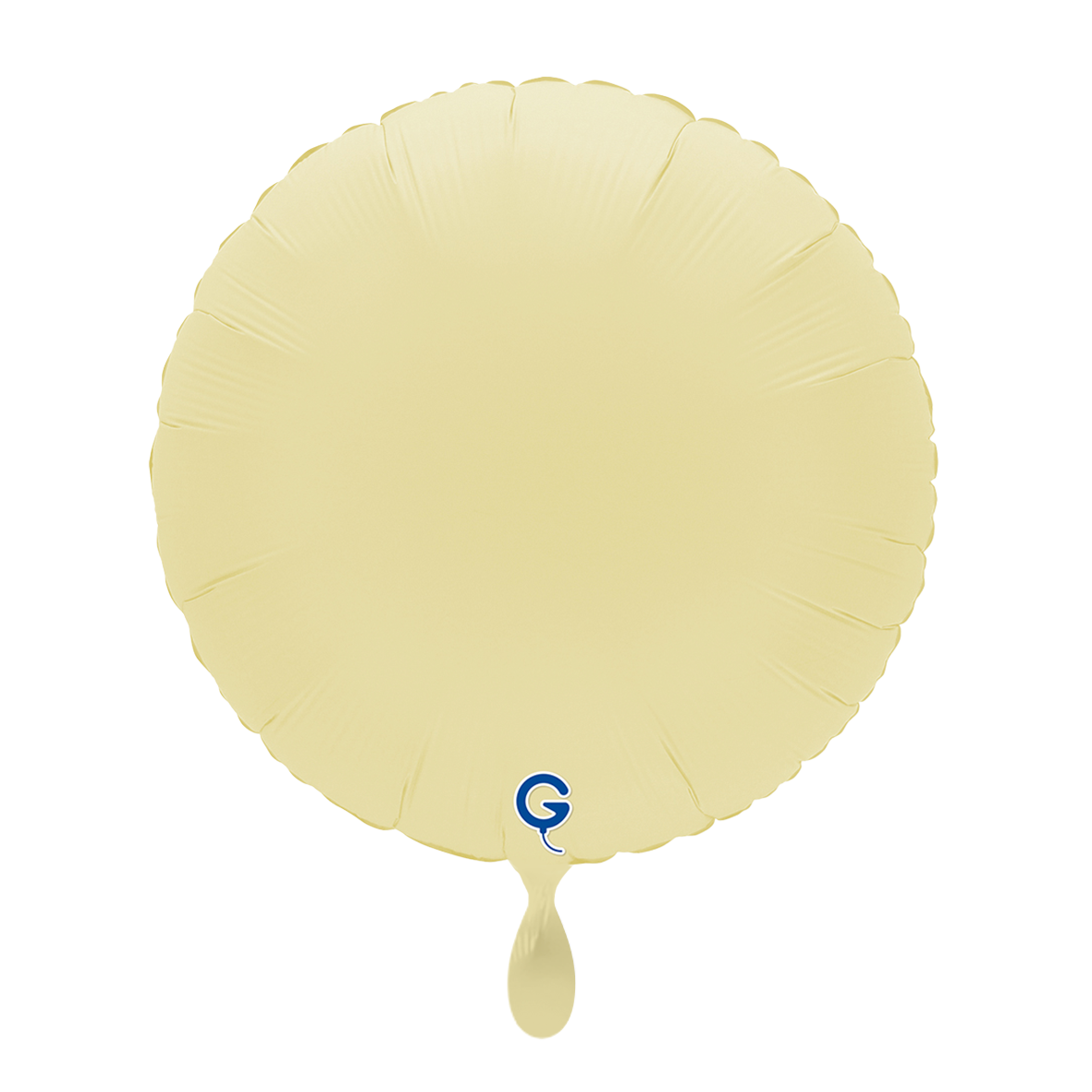 1 Balloon - Round - Soft Matte French Butter