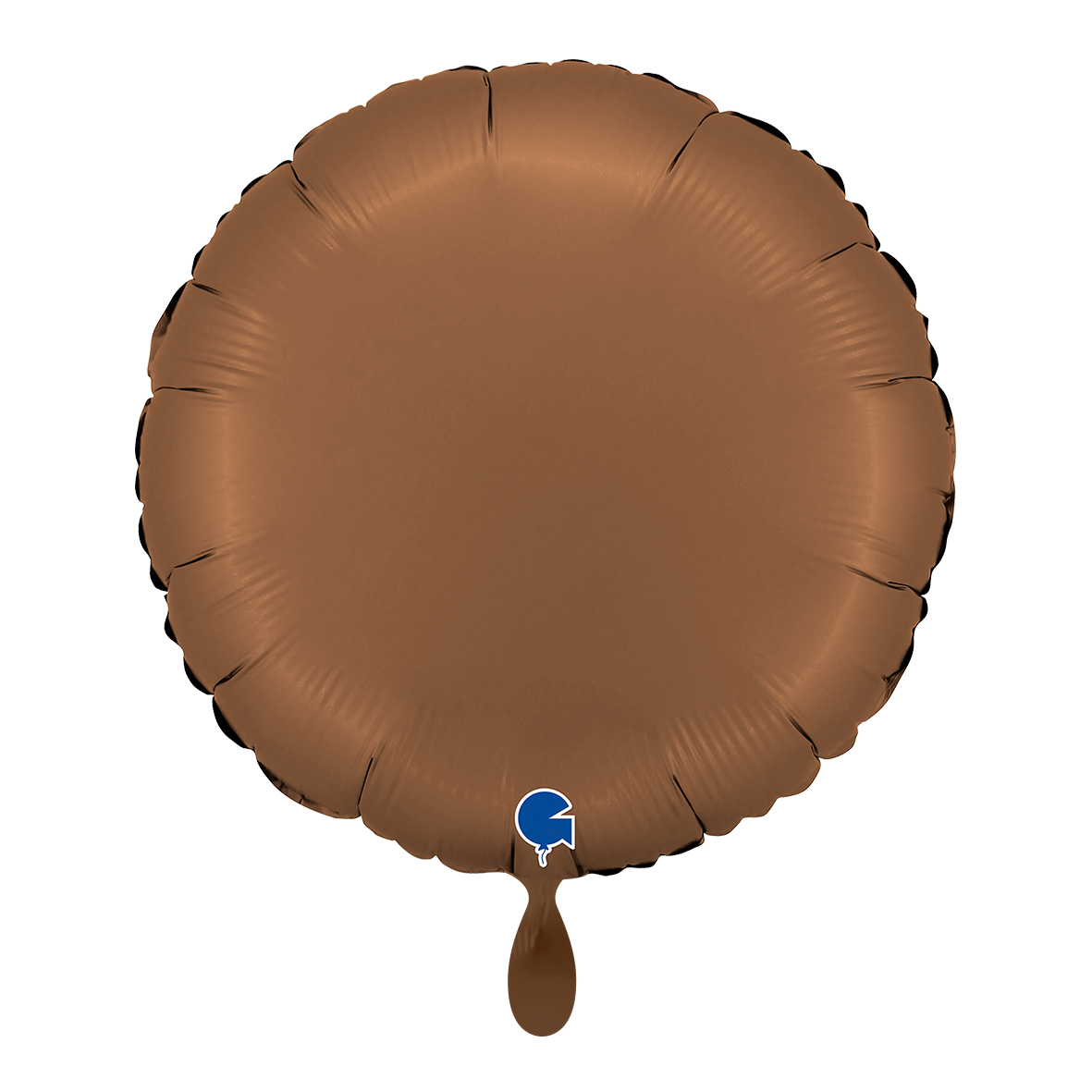1 Balloon - Round - Satin Chocolate