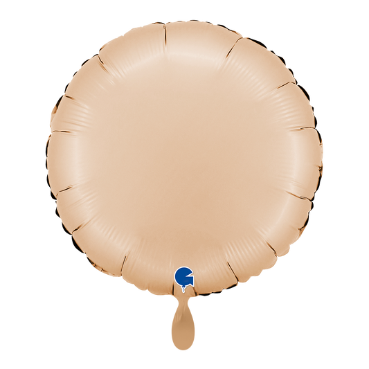 1 Balloon - Round - Satin Nude